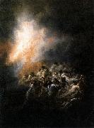 Fire at Night Francisco de Goya